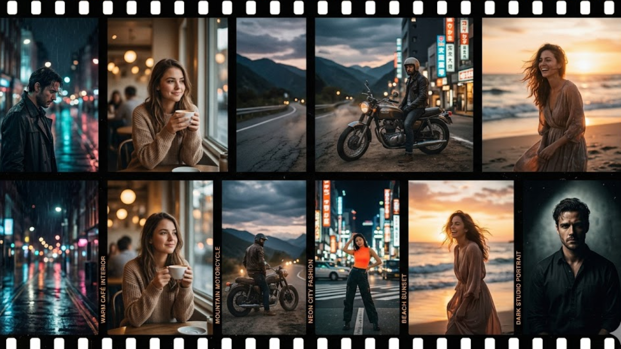 Gemini Cinematic Portrait Prompts for AI Images