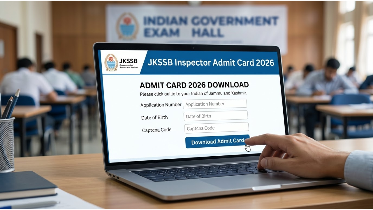 JKSSB Inspector Admit Card 2026