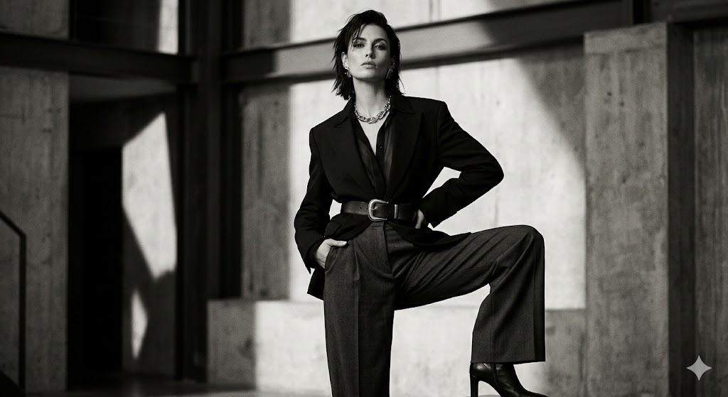 Black & White CEO Look