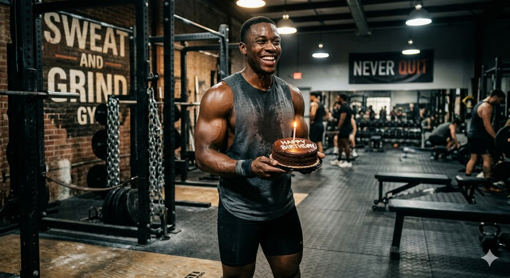 Gym Fitness Birthday Style