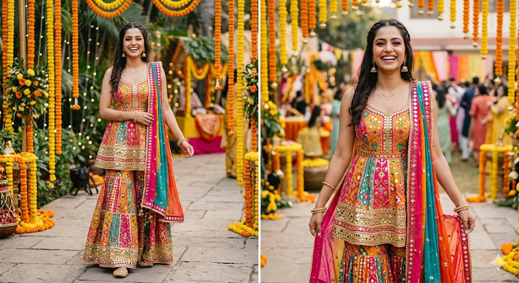 Festive Sharara Style