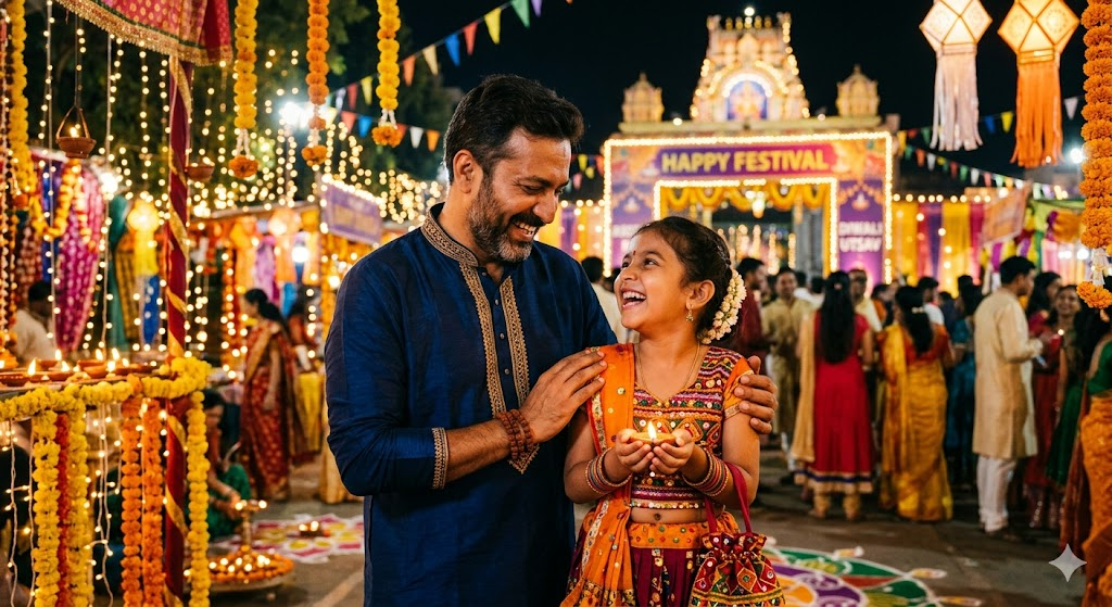 Festival Celebration Scene