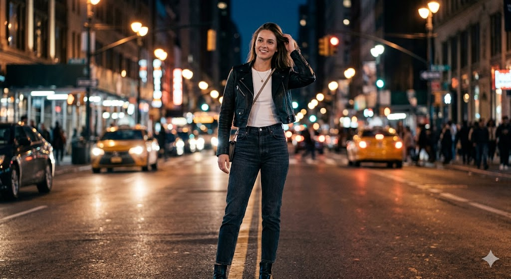 Urban Street Style Photo Editing Prompt