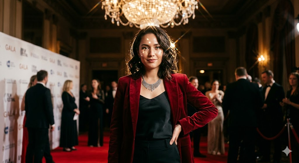 Red Carpet Evening Style Prompt