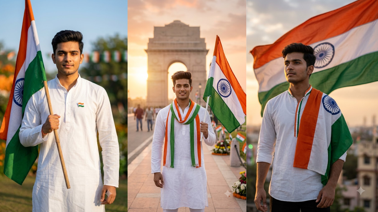 15 August AI Photo Editing Prompt for Boys