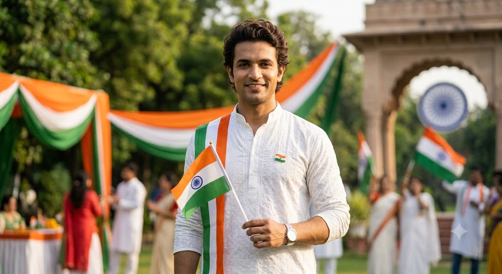  Traditional Kurta Independence Day Photo